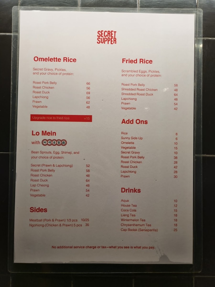 Menu Secret Supper Kerobokan-6