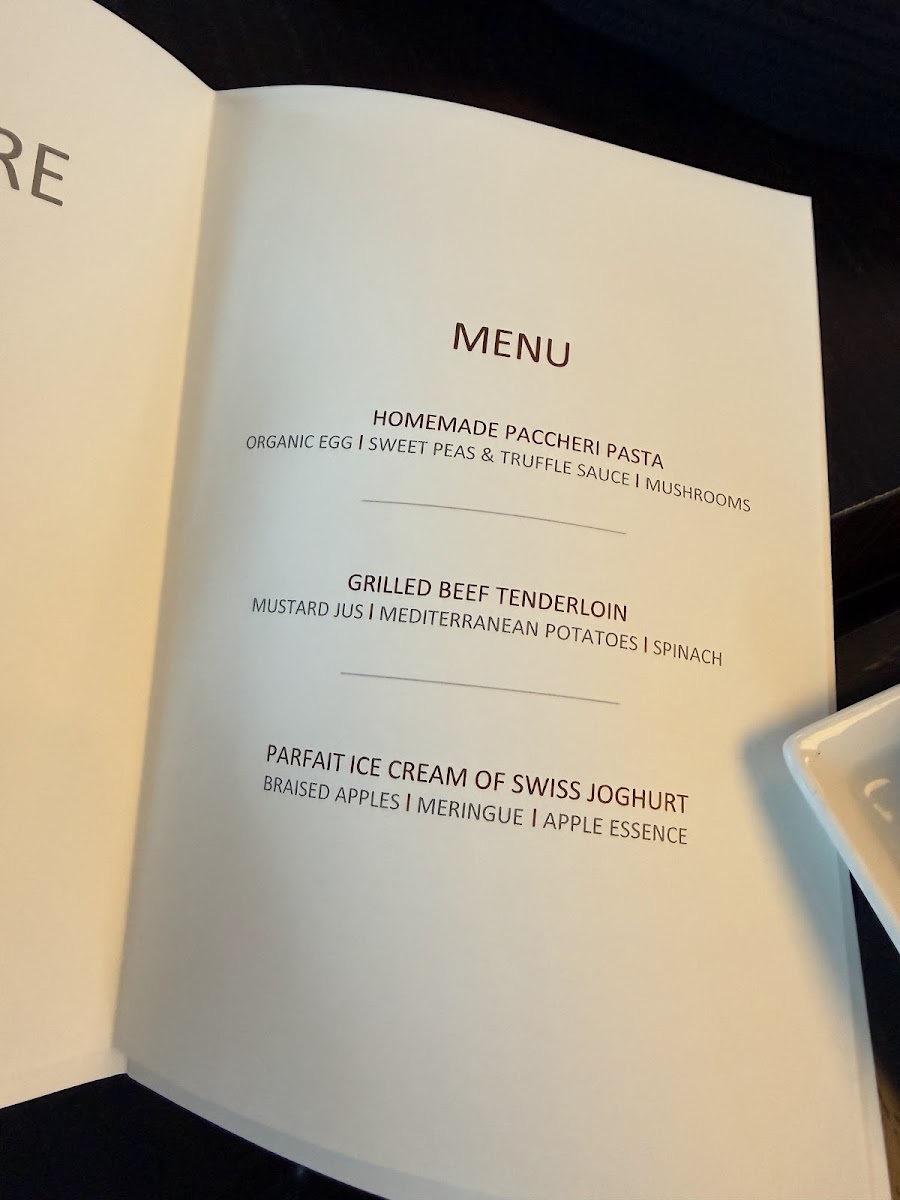 Menu Seerestaurant Belvédère-1