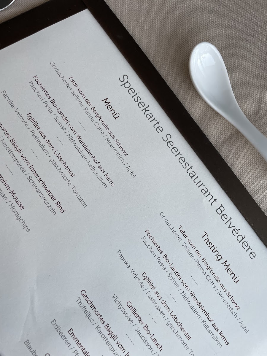 Menu Seerestaurant Belvédère-3