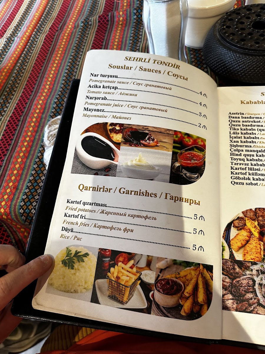 Menu Sehrli Təndir-10