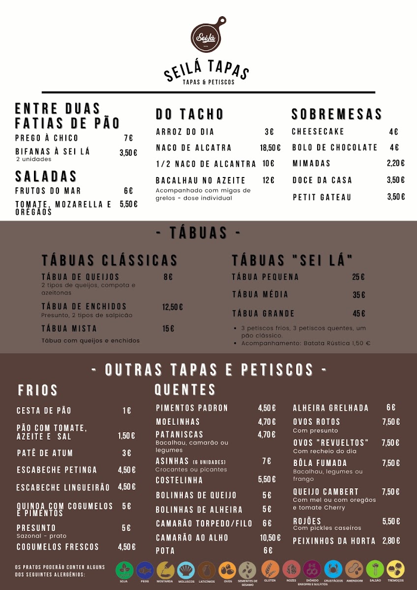Menu Sei Lá Tapas-1