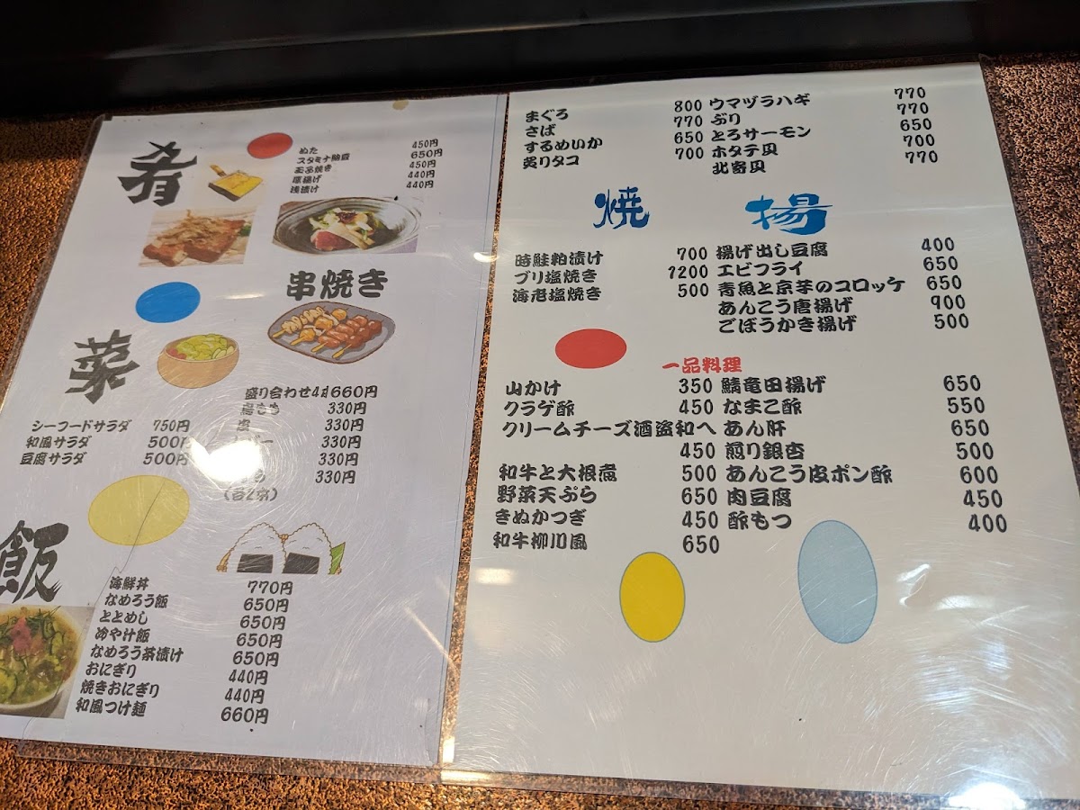 Menu Seiryumaru-6