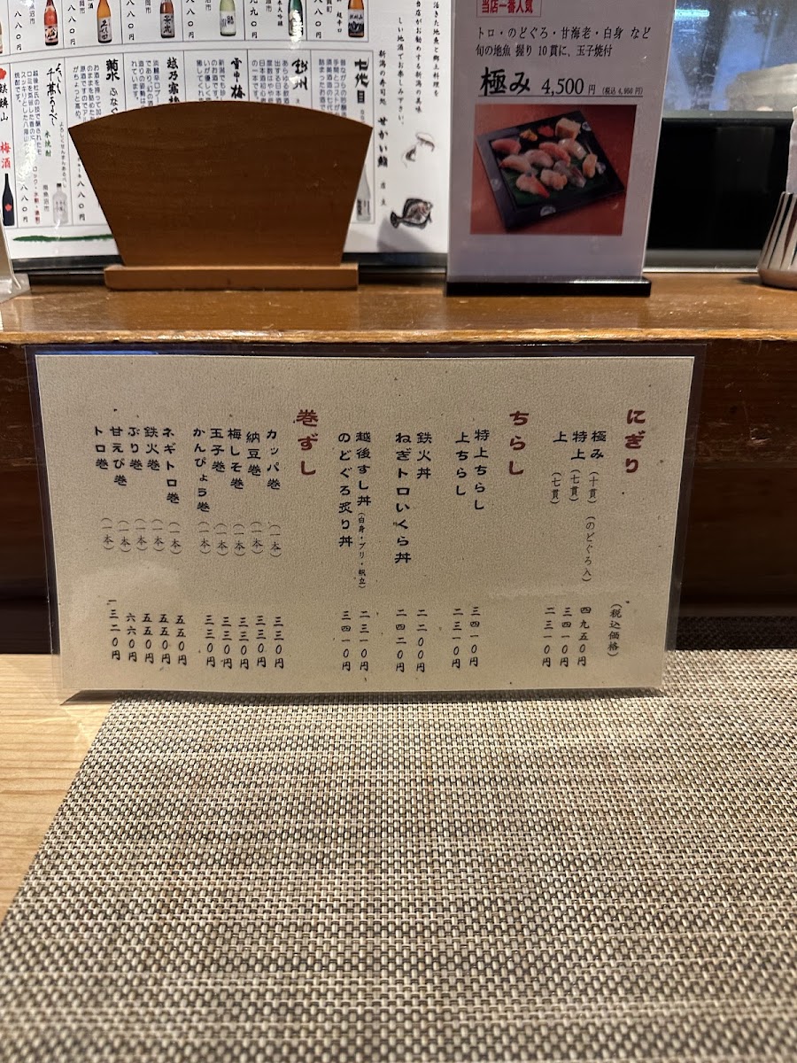 Menu Sekai Sushi-1