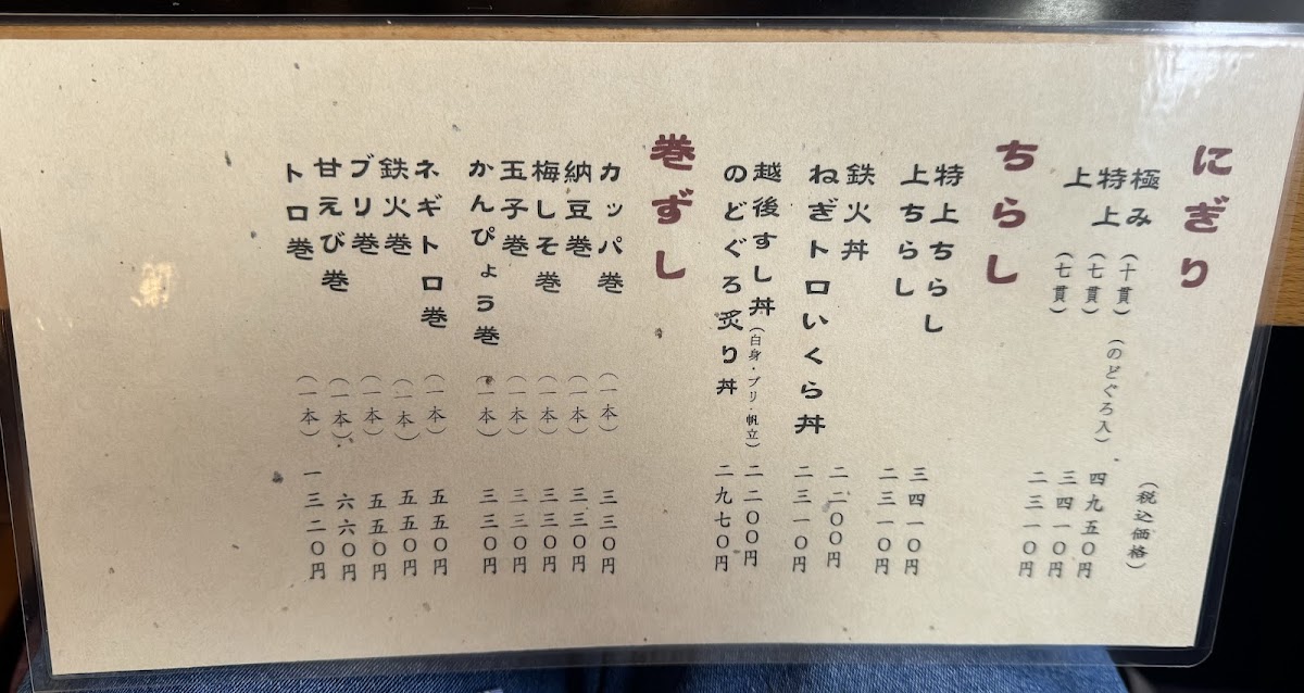 Menu Sekai Sushi-10