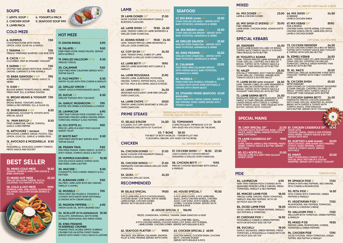 Menu Selale Restaurant-1