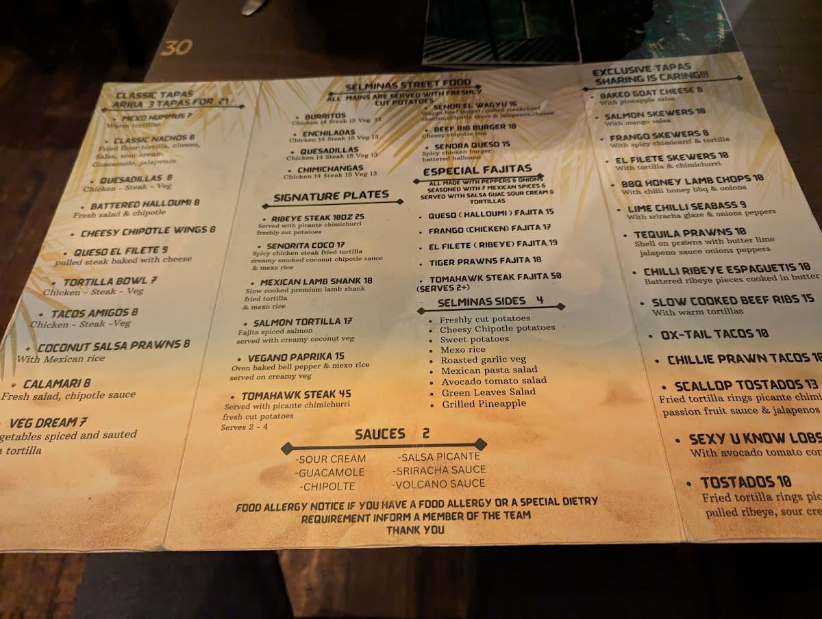 Menu Selminas Restaurant & Bar-2