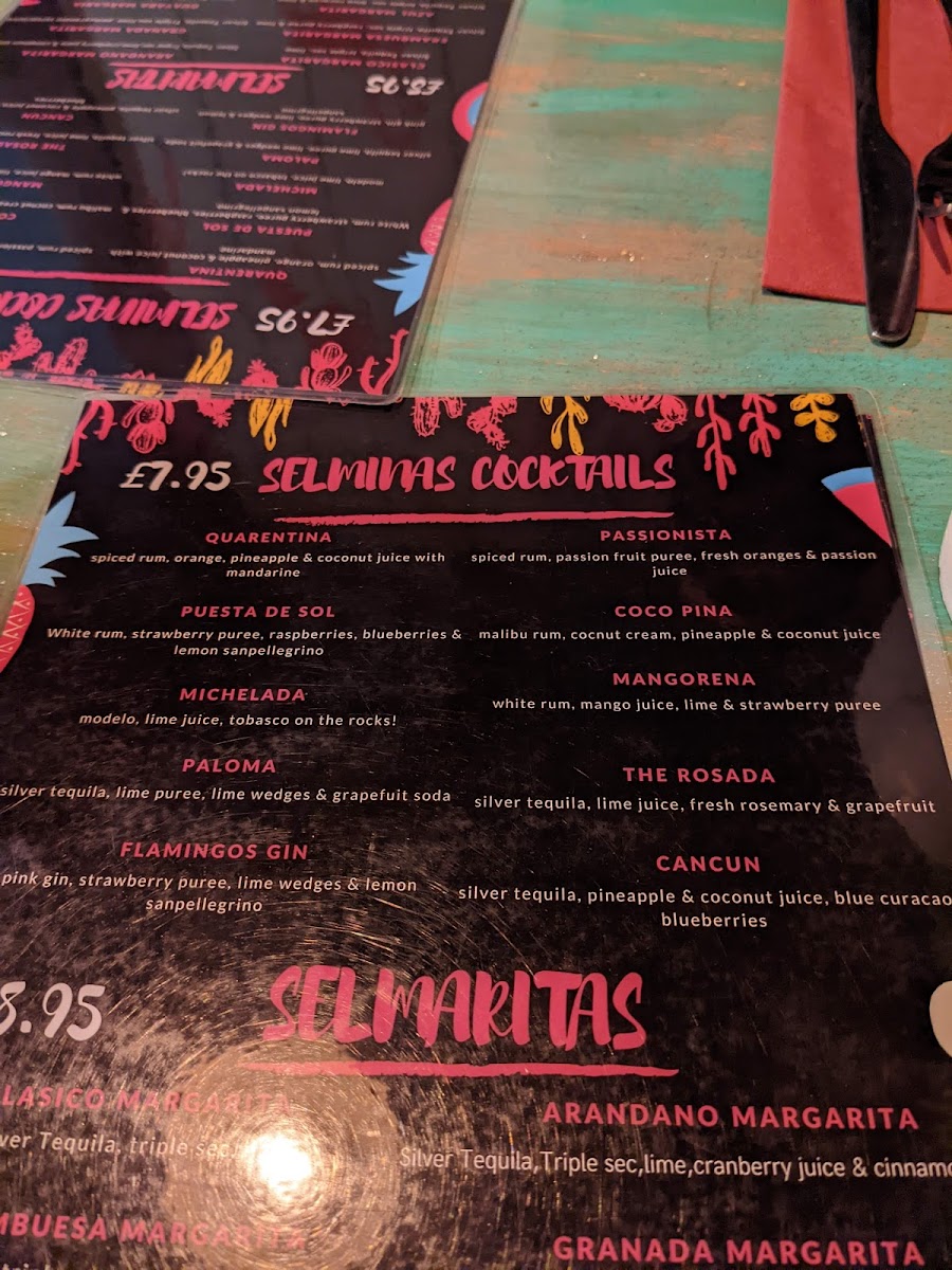 Menu Selminas Restaurant & Bar-5