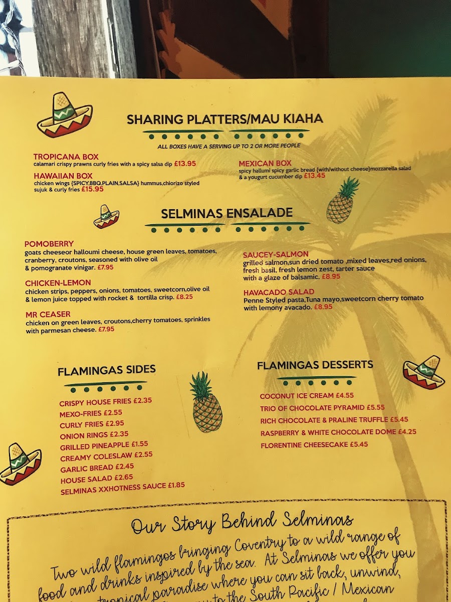 Menu Selminas Restaurant & Bar-7