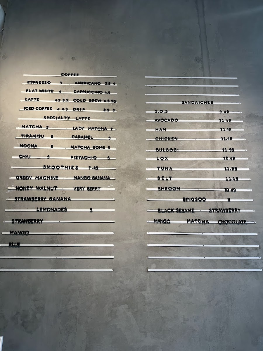 Menu Semicolon Cafe-1