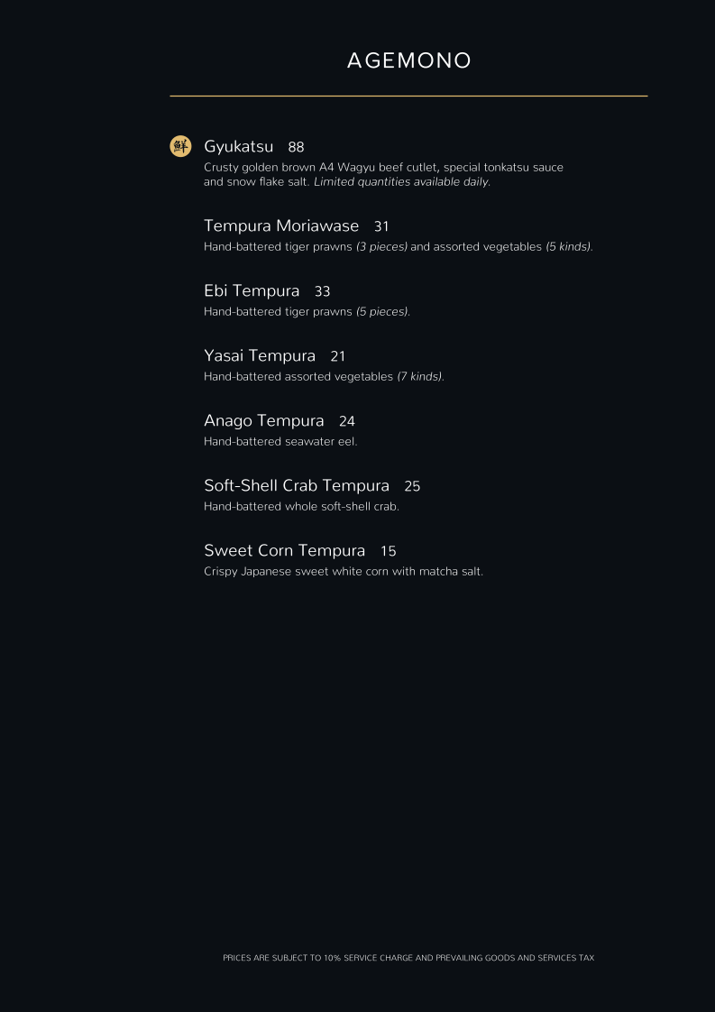 Menu Sen Of Japan-10