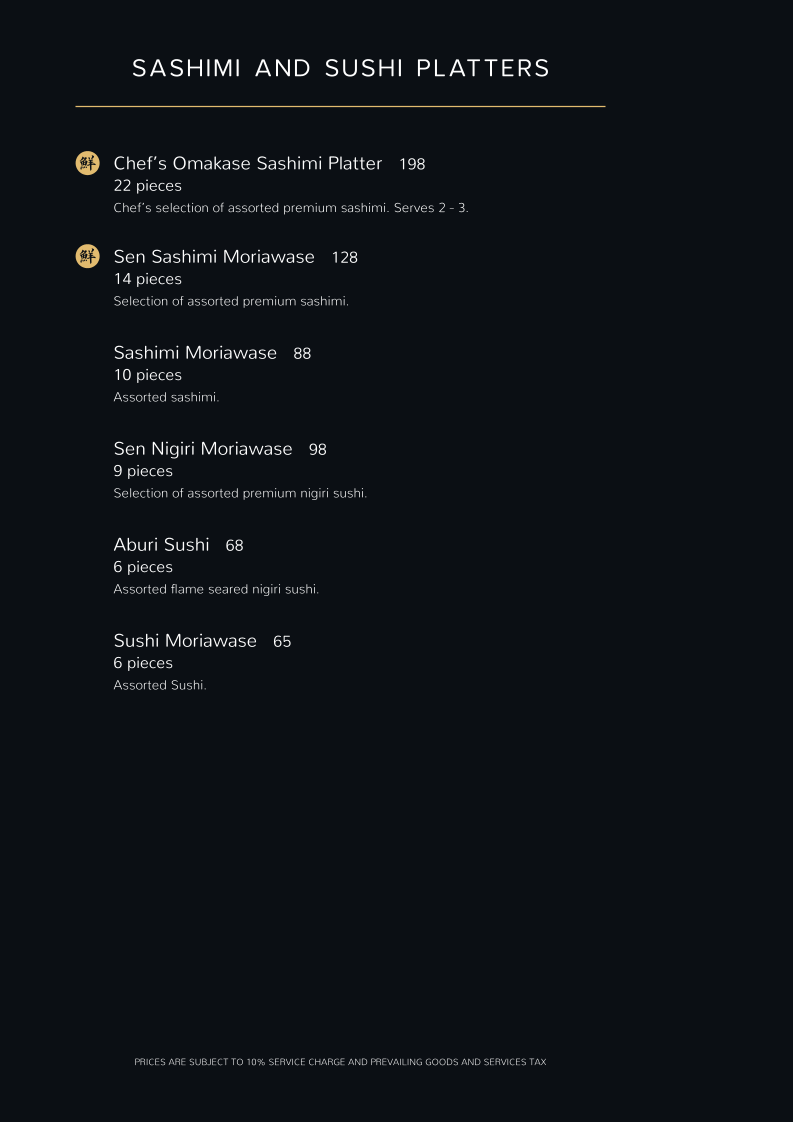 Menu Sen Of Japan-7
