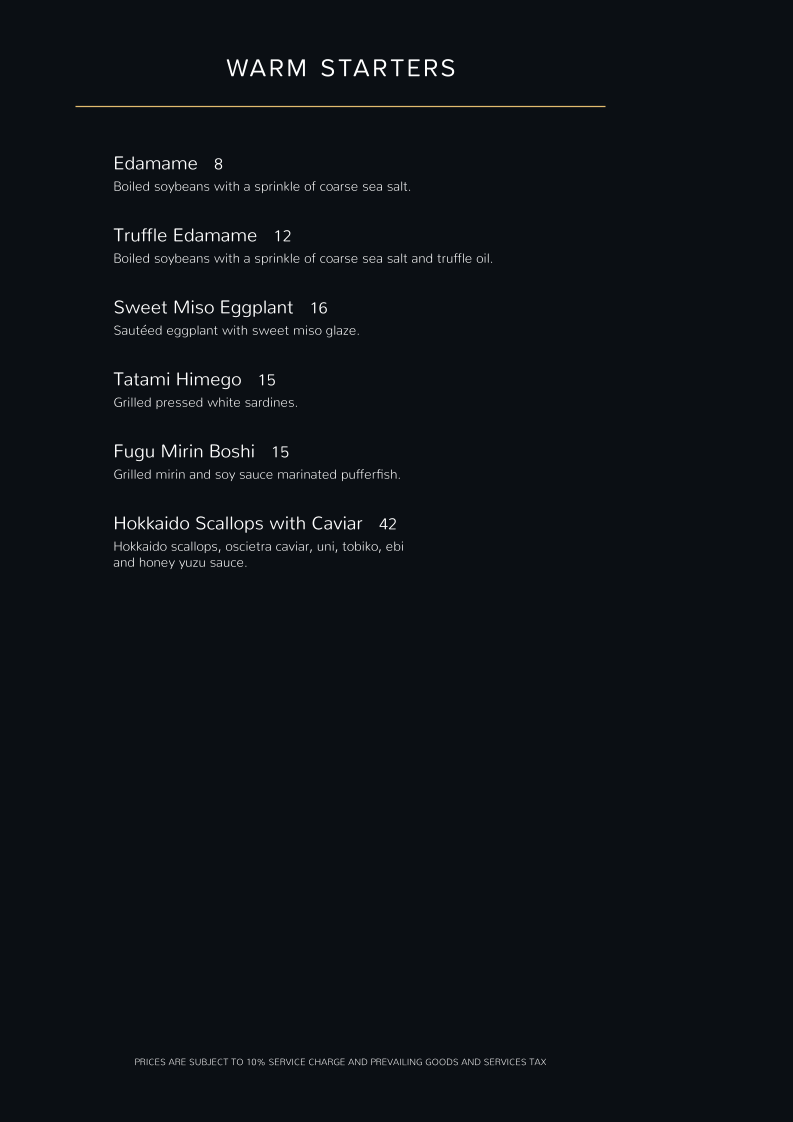Menu Sen Of Japan-8