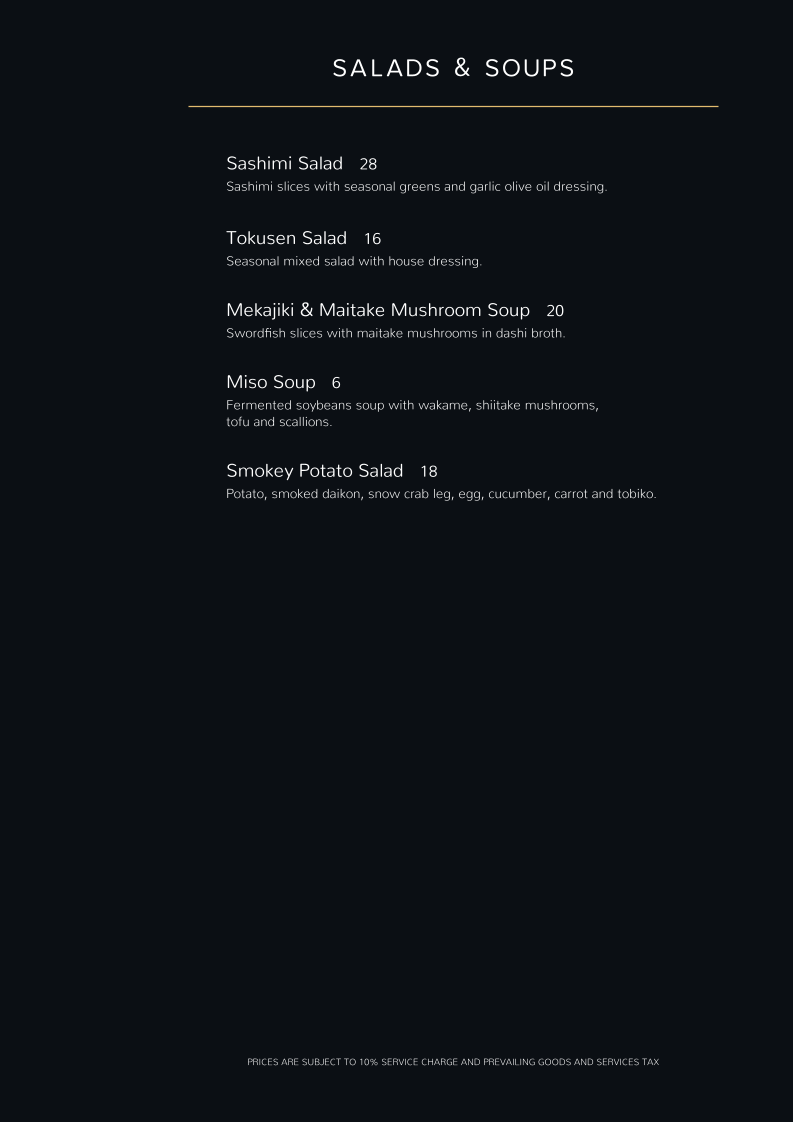 Menu Sen Of Japan-9