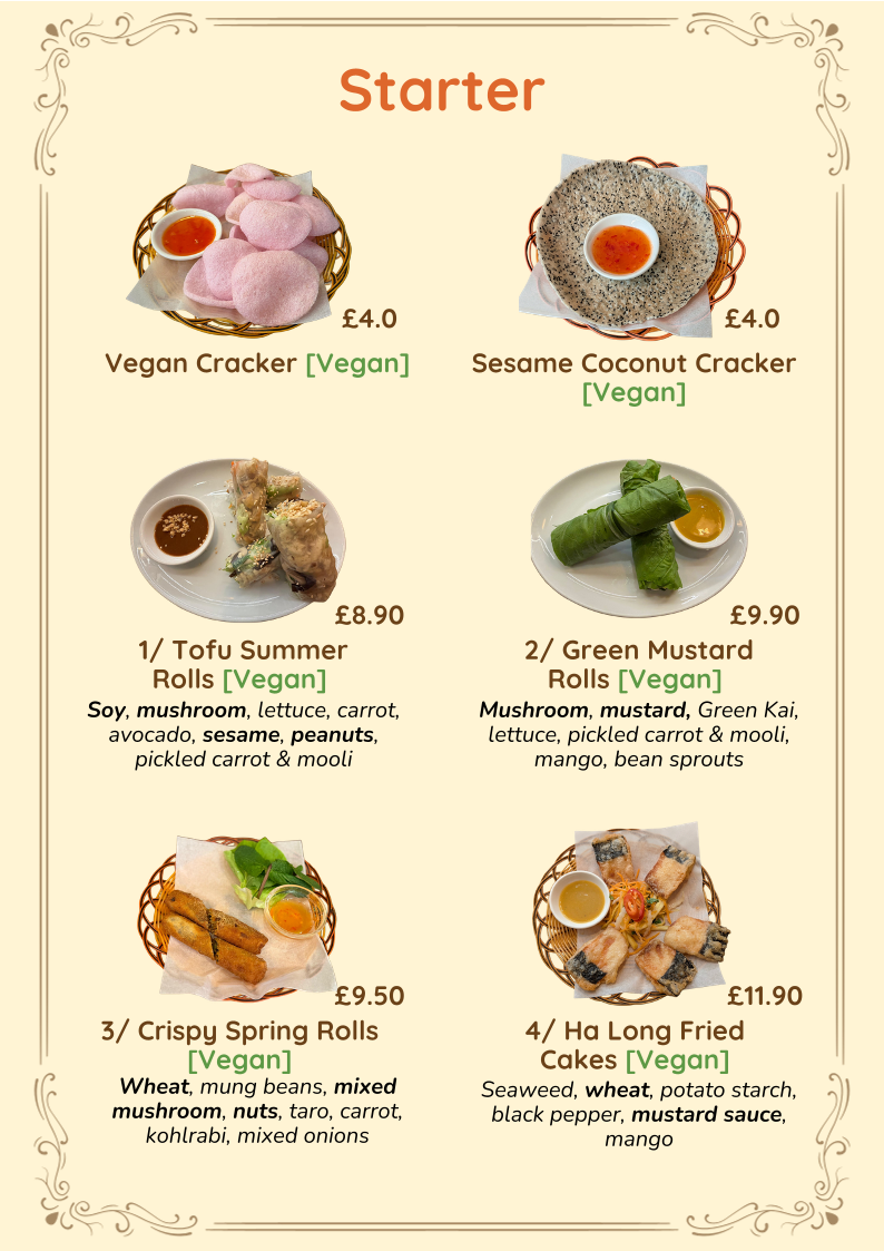Menu Sen Viet Vegan Restaurant-1