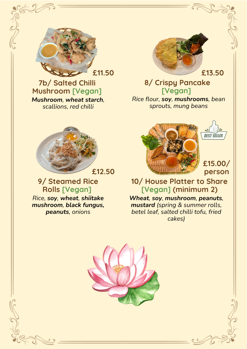 Menu Sen Viet Vegan Restaurant-8