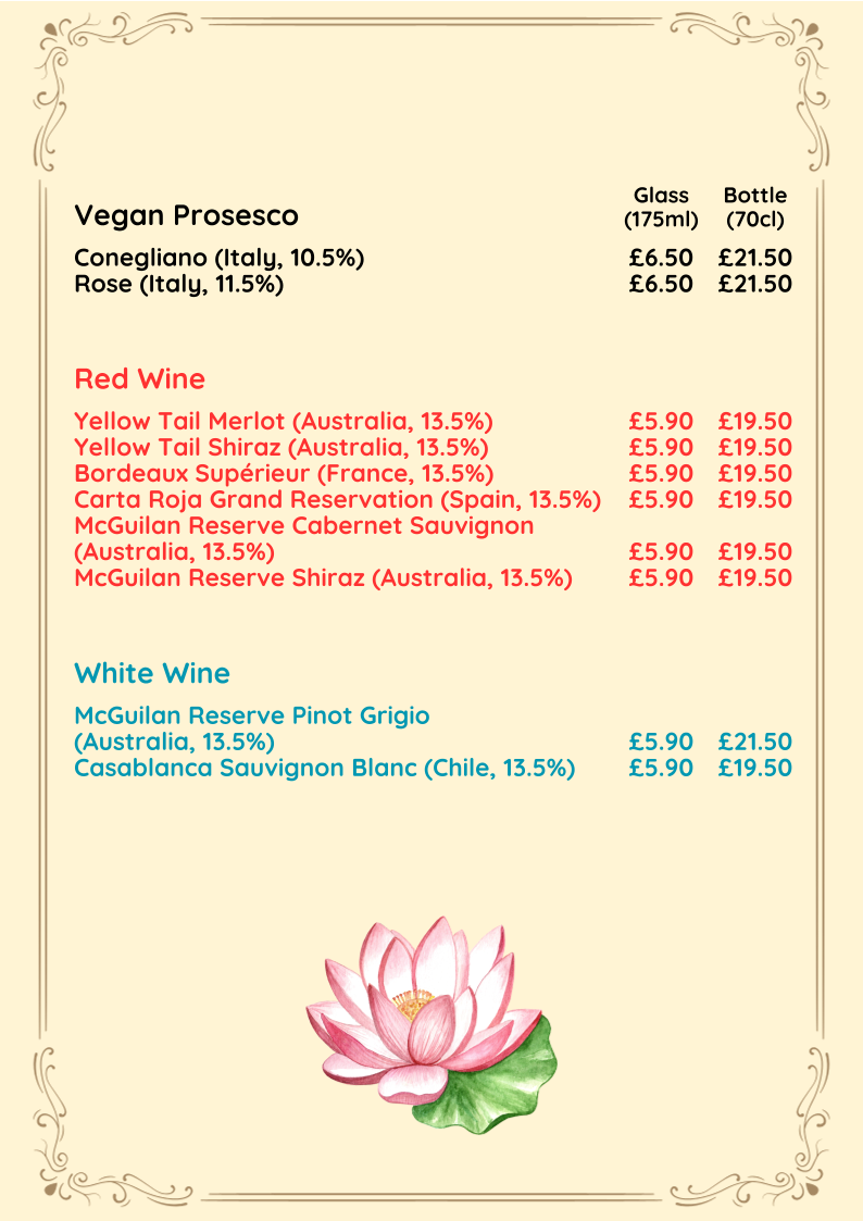 Menu Sen Viet Vegan Restaurant-9