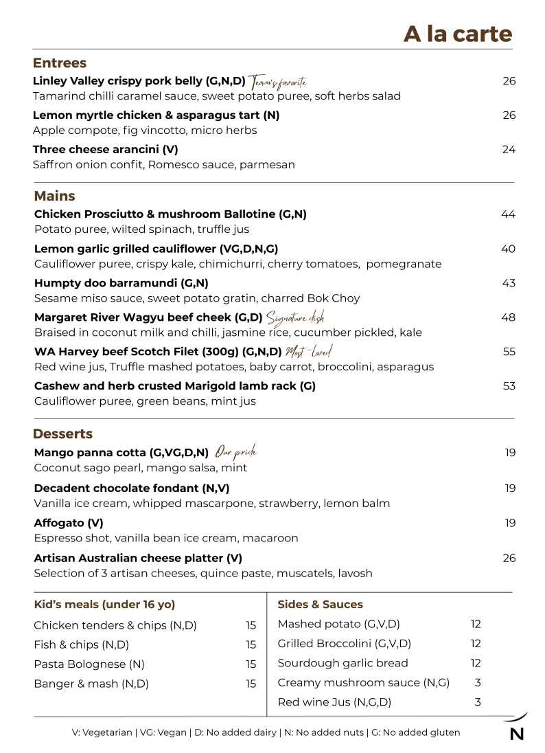 Menu Sen5Es Restaurant And Wine Bar-1