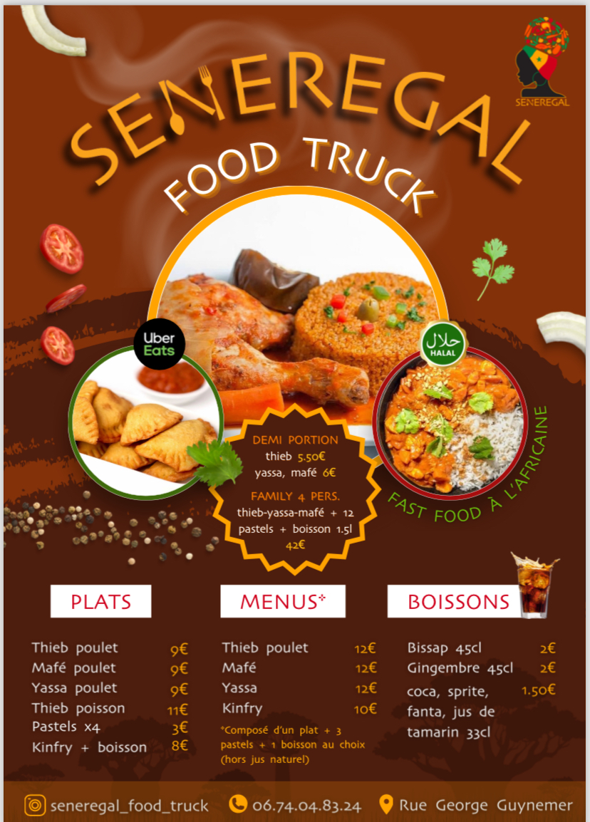Menu Seneregal Restaurant Africain Amiens-2