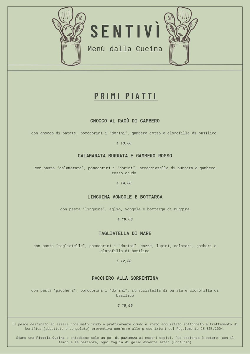 Menu Sentivì-1