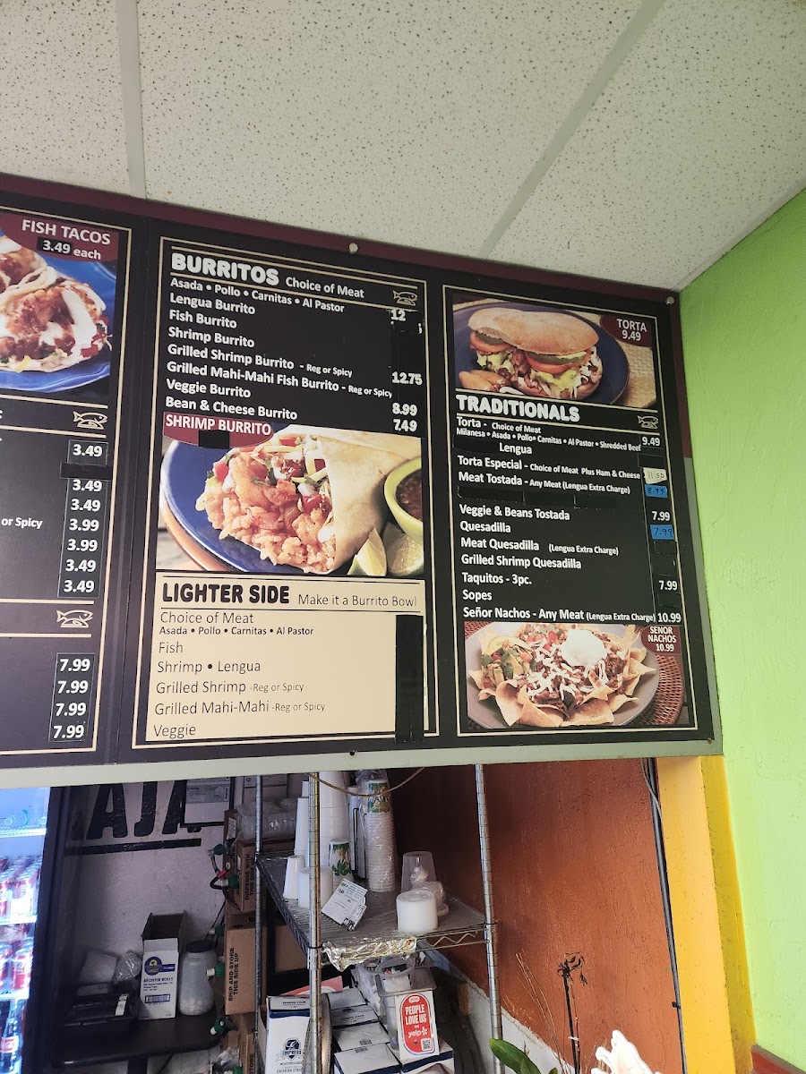 Menu Señor Baja-2