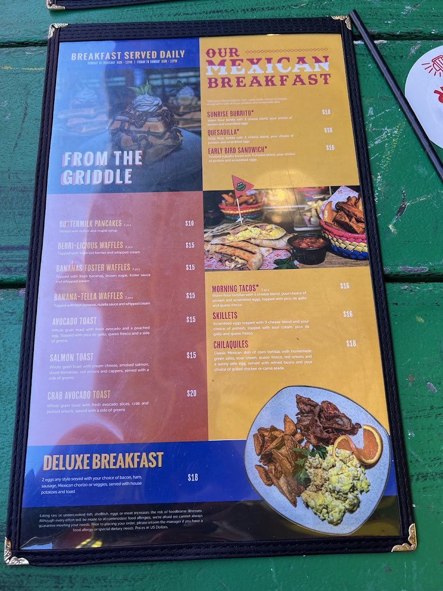Menu Señor Frog's | Fort Lauderdale-4