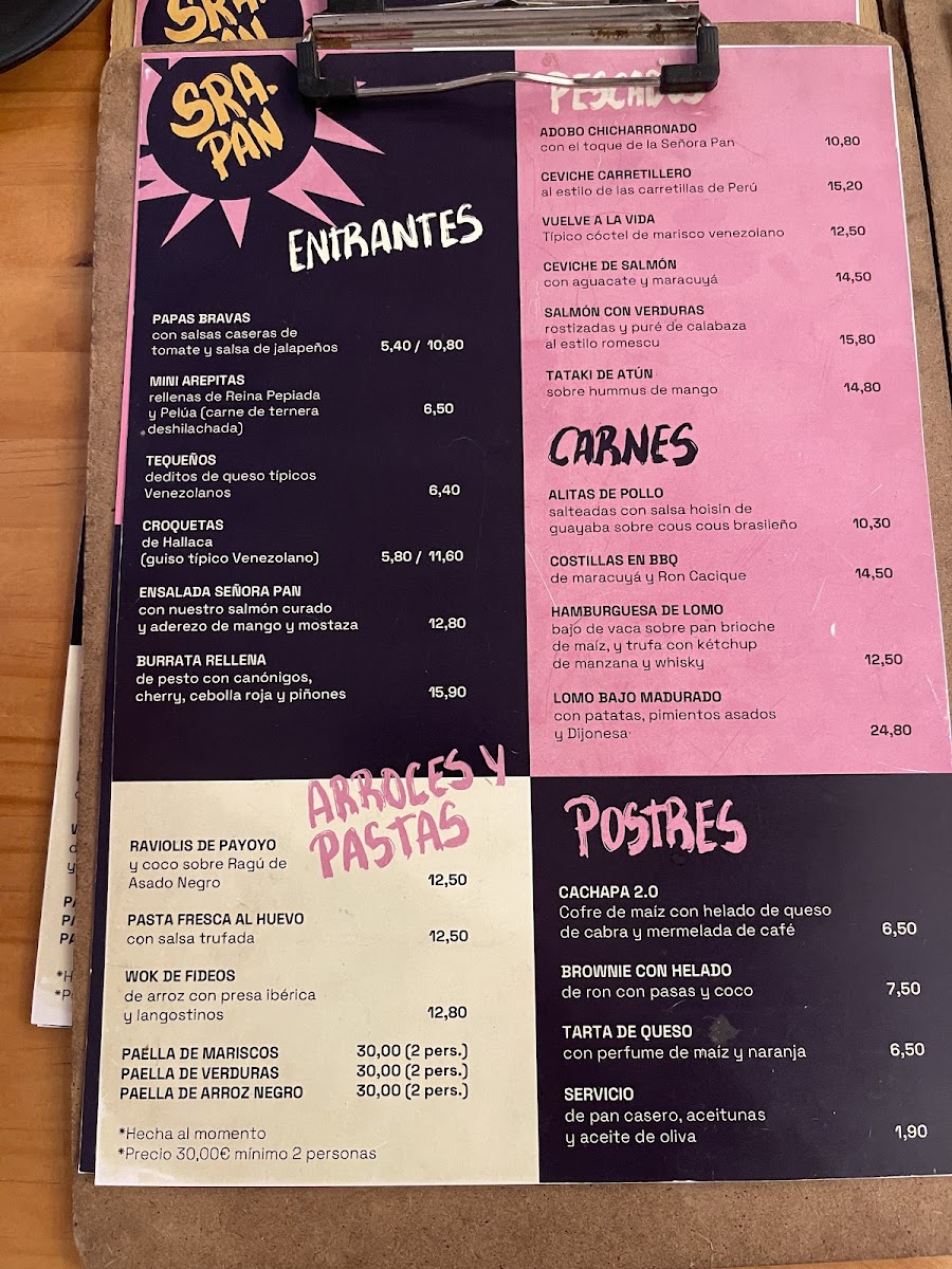 Menu Señora Pan-1