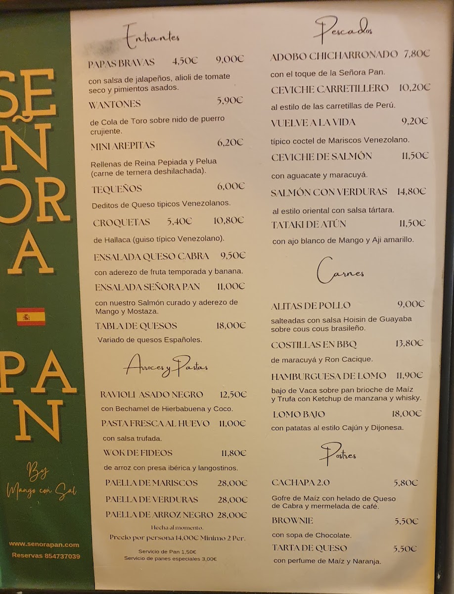 Menu Señora Pan-8