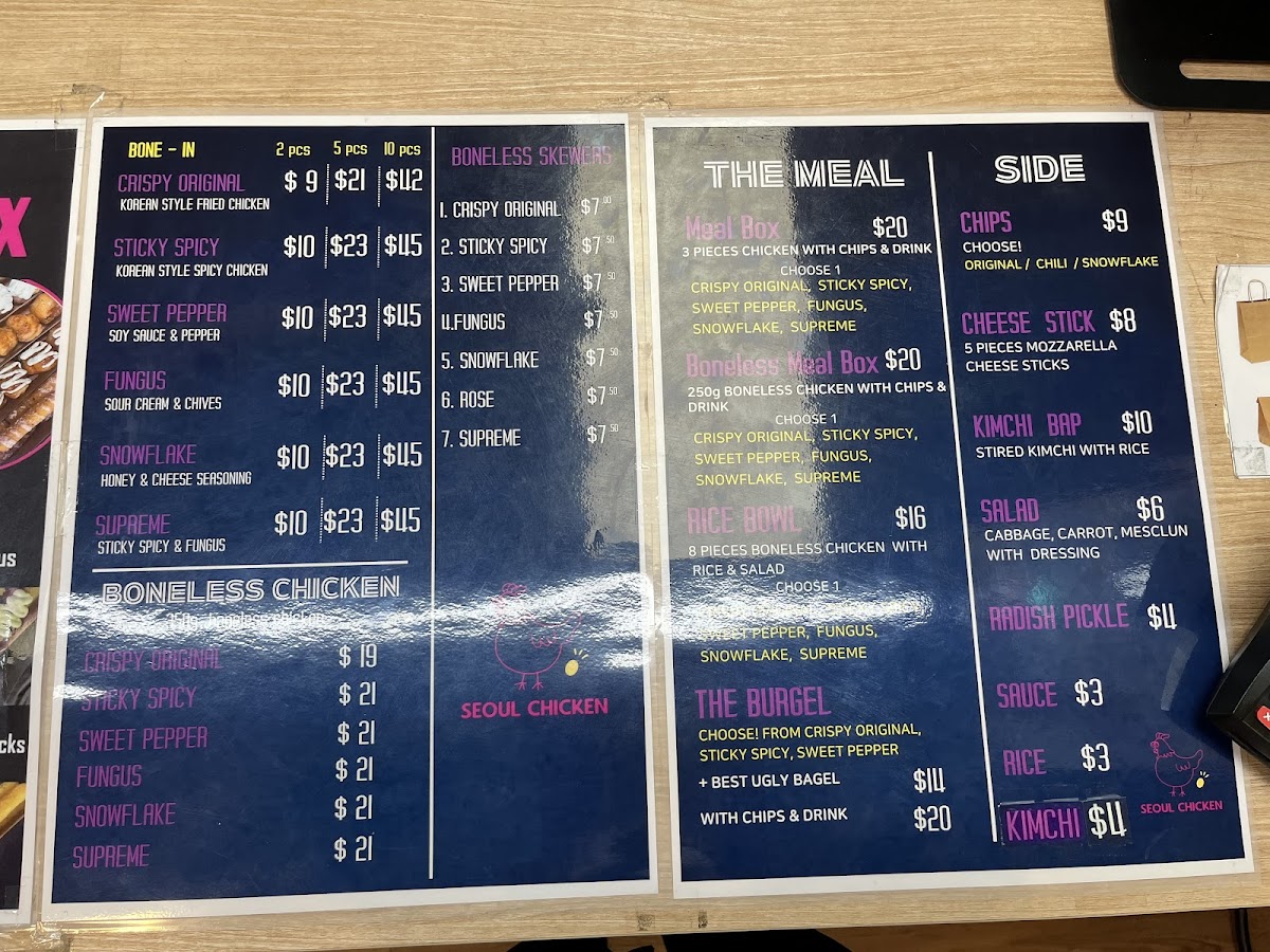 Menu Seoul Chicken-4