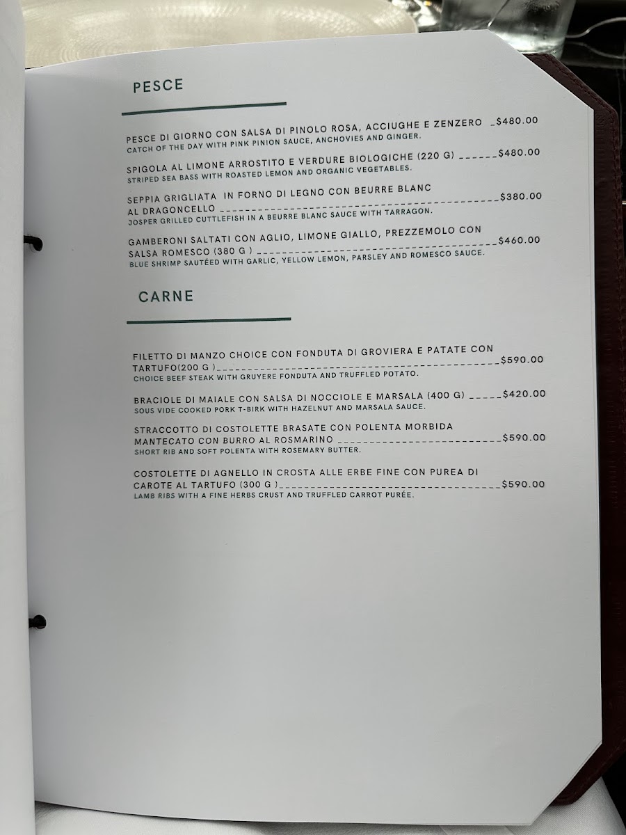 Menu Sepia-2