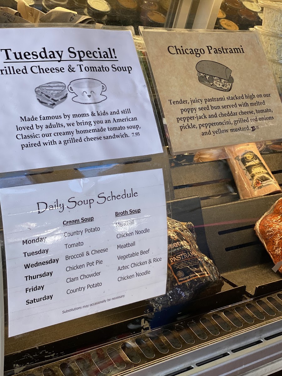 Menu Sequoia Sandwich Company-4