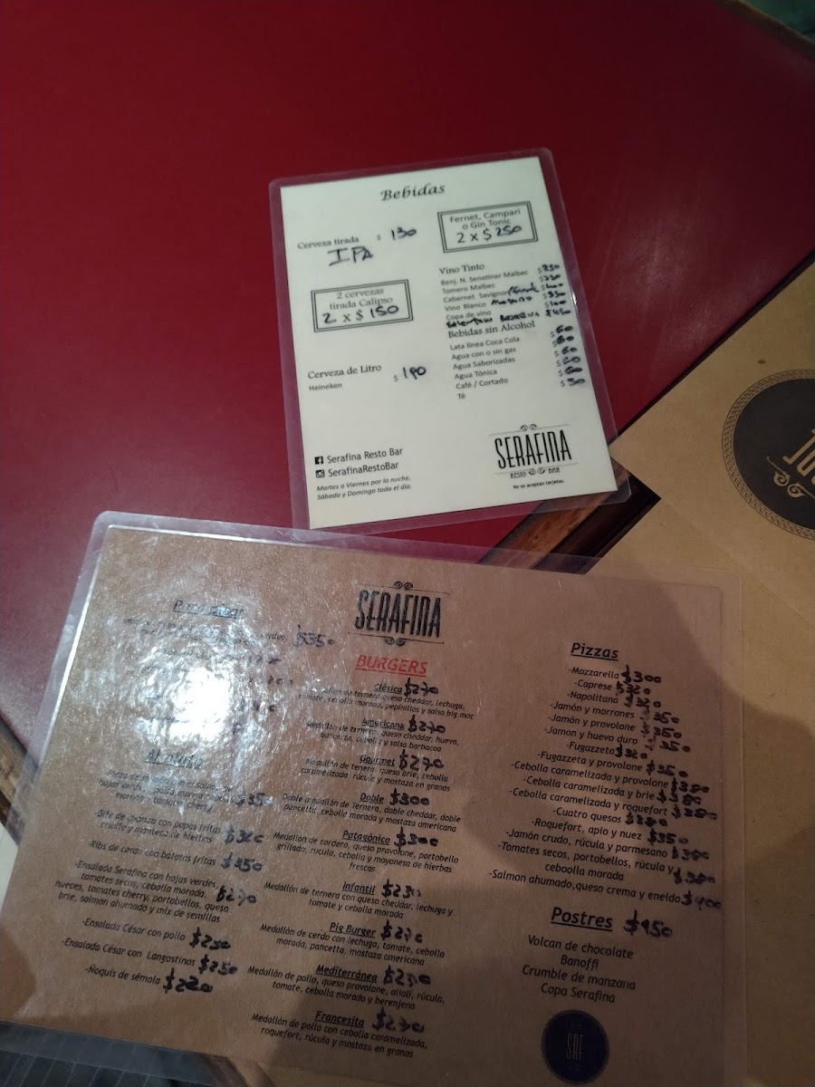 Menu Serafina Resto Bar-8