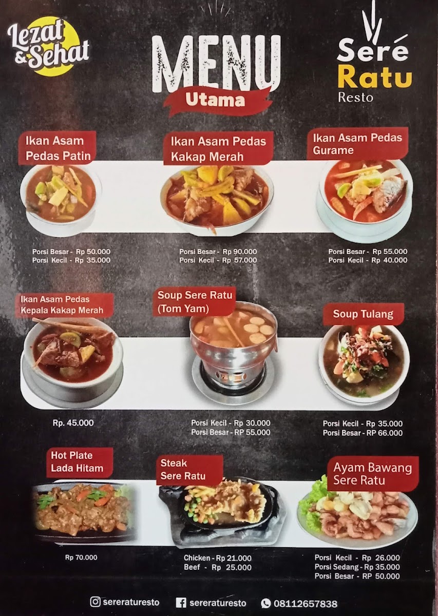 Menu Sere Ratu Resto-2
