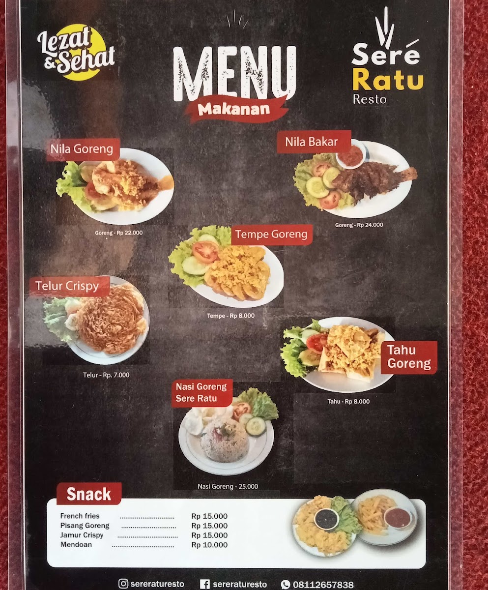 Menu Sere Ratu Resto-3