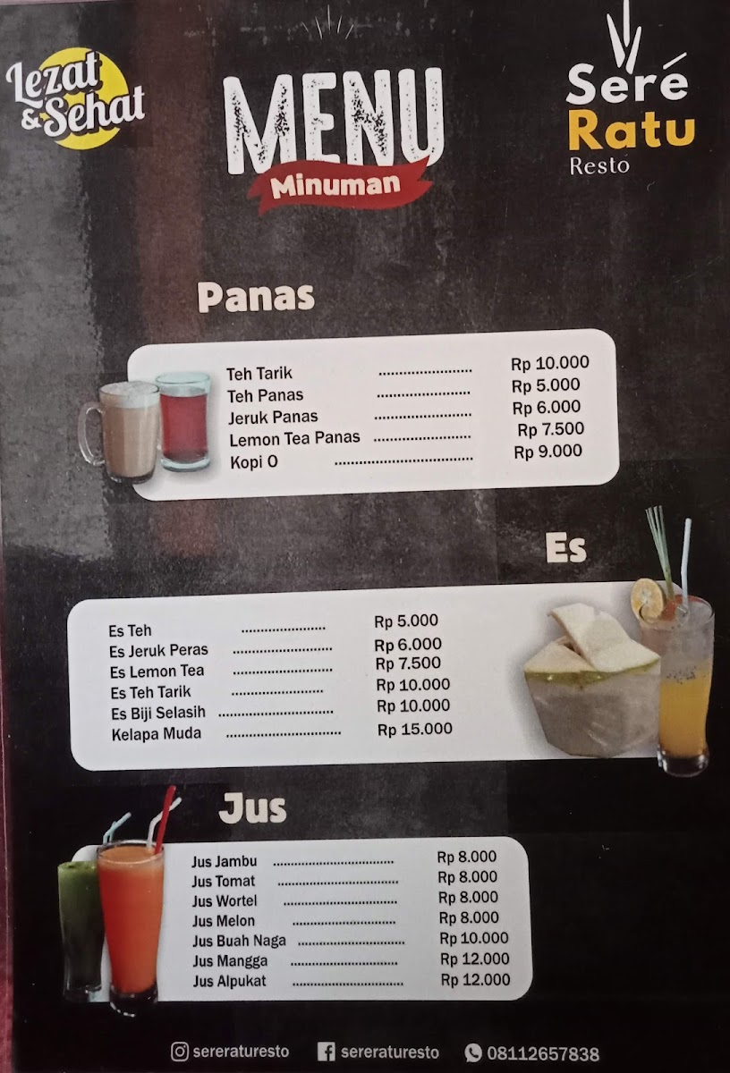 Menu Sere Ratu Resto-8