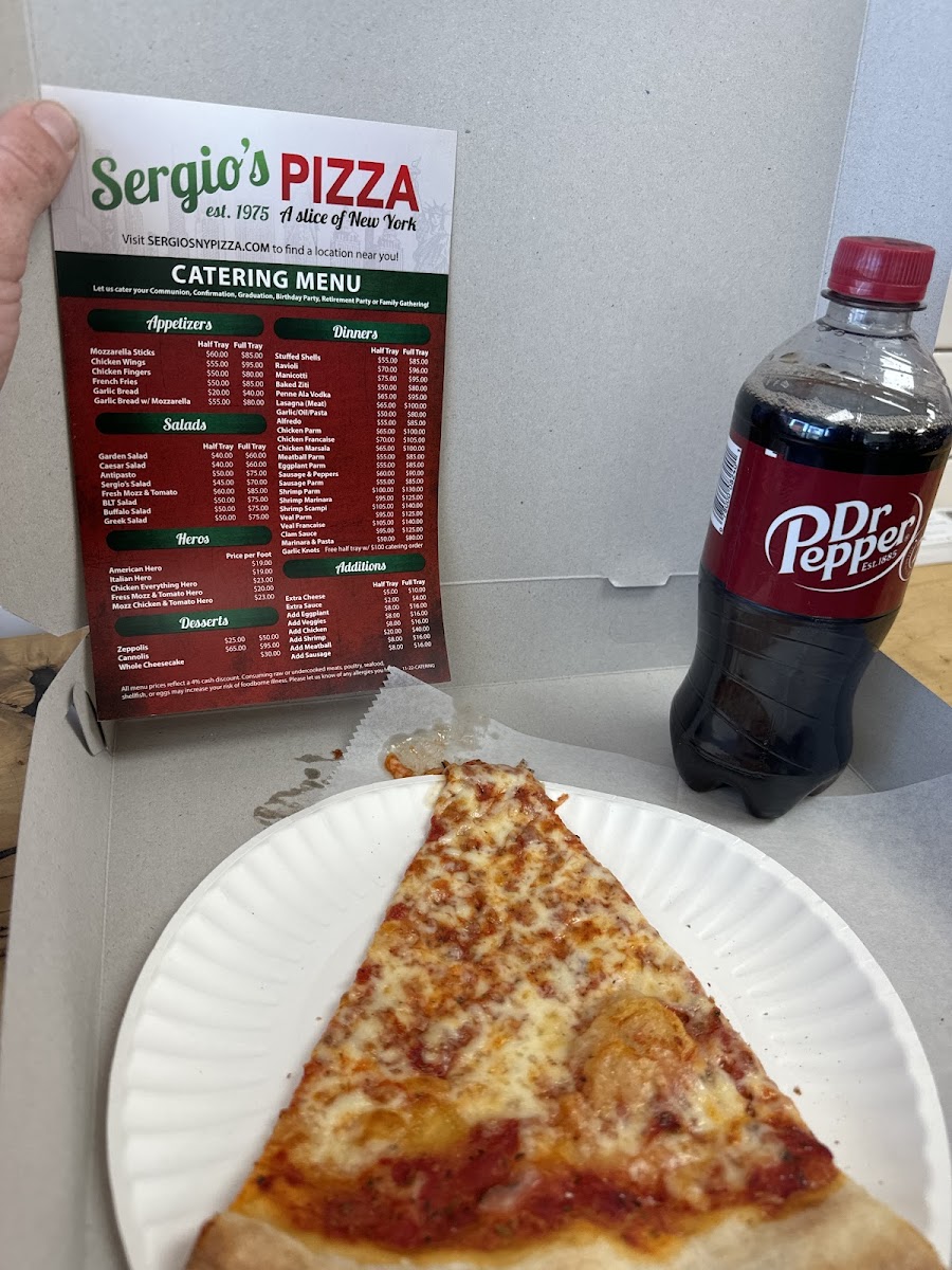 Menu Sergio’S Pizza-1