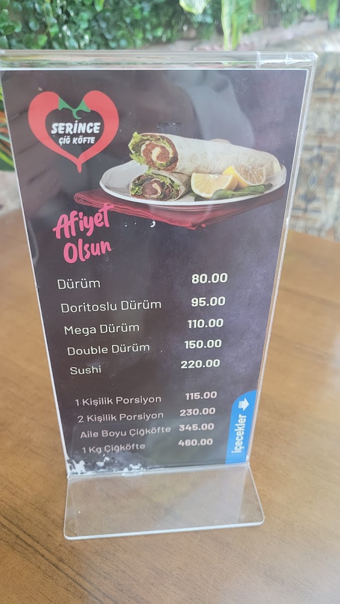 Menu Serince-1