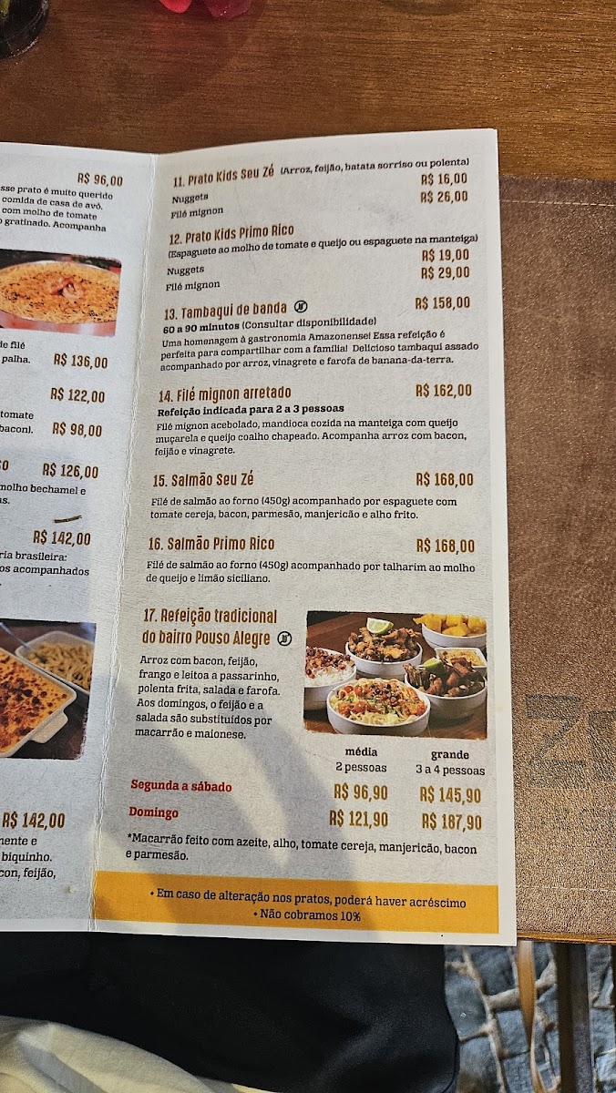 Menu Seu Zé Cozinha Brasileira-4