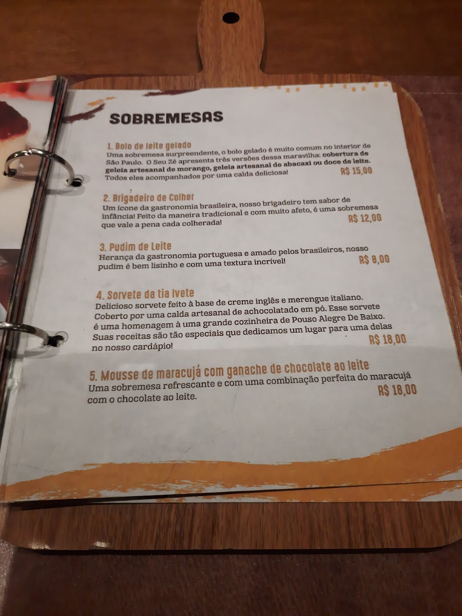 Menu Seu Zé Cozinha Brasileira-8