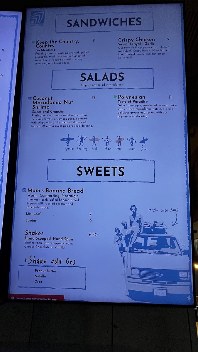 Menu Seven Brothers Burgers - Provo-6