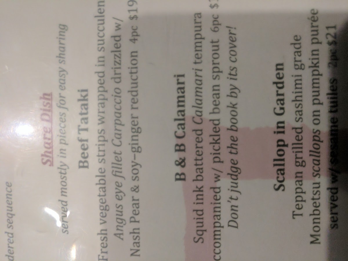 Menu Seven Lanterns Sylvania-10