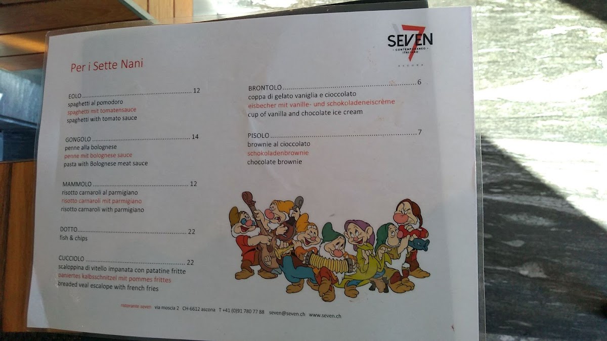Menu Seven Toc Toc-4