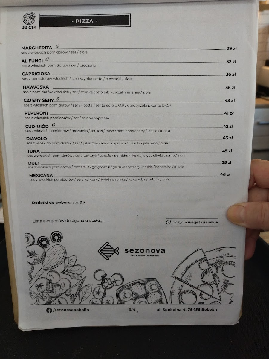 Menu Sezonova Restaurant & Cocktail Bar-1