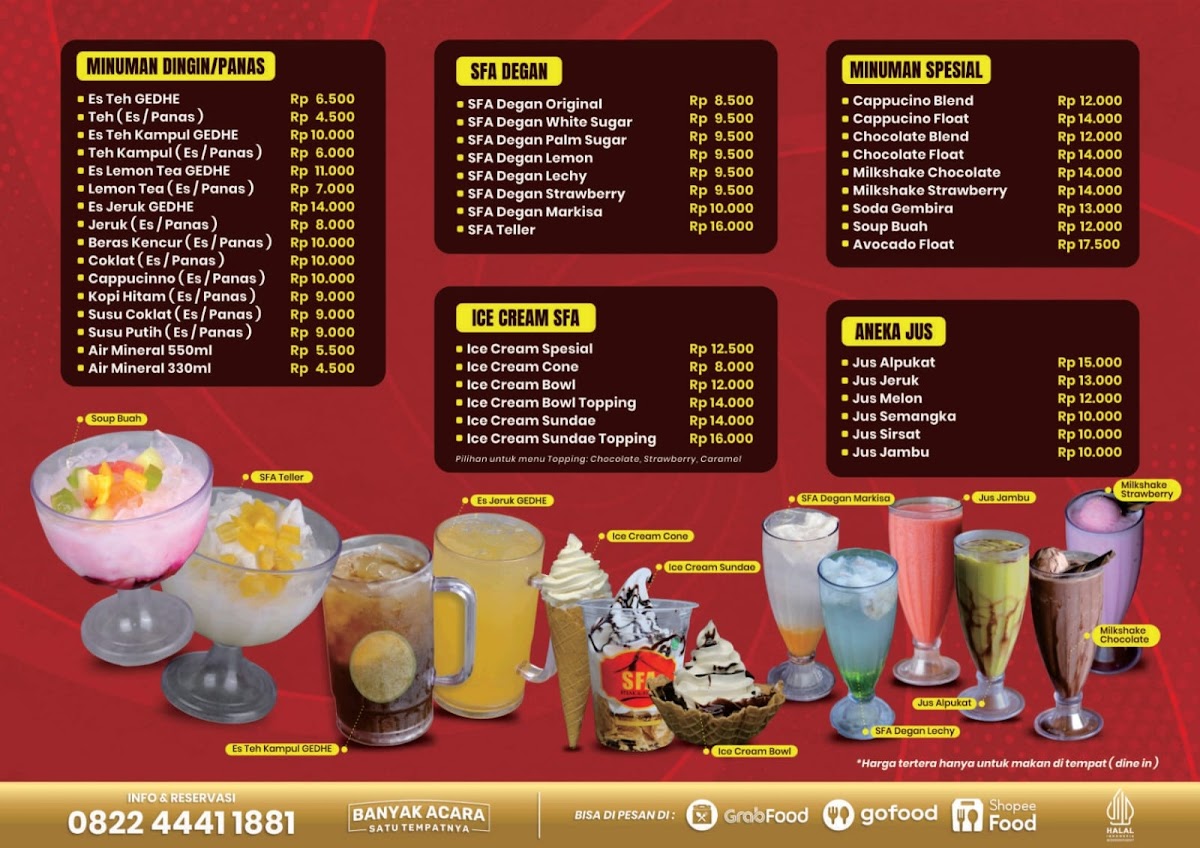 Menu Sfa Steak & Resto Klodran-1