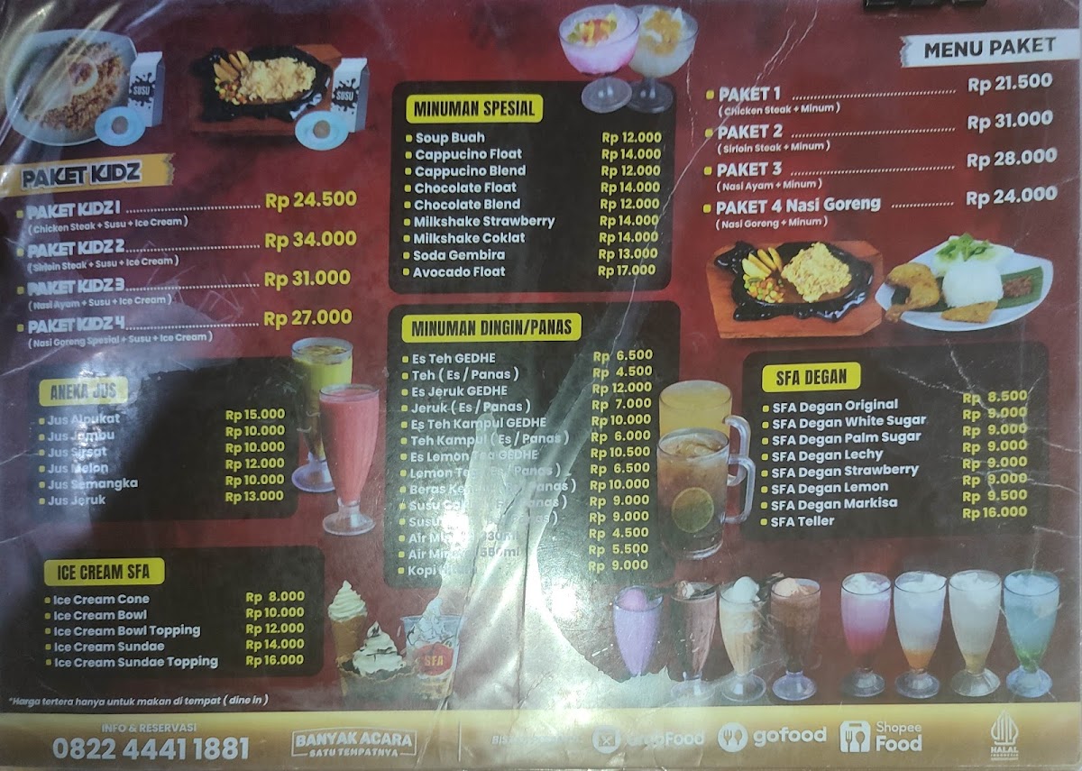 Menu Sfa Steak & Resto Klodran-6
