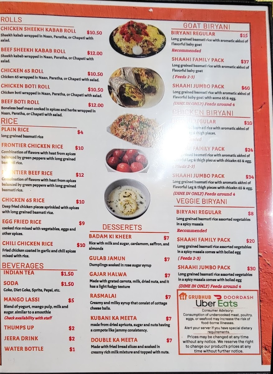 Menu Shaahi Biryani-6