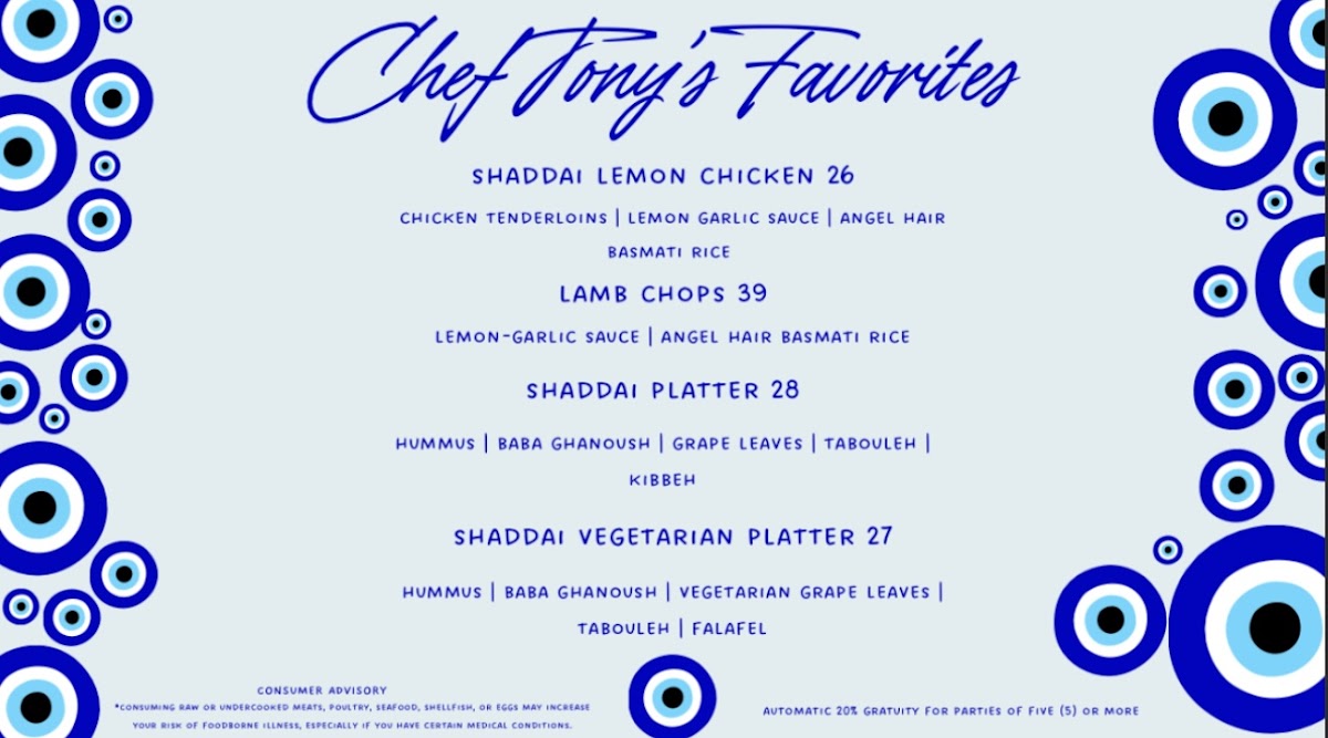 Menu Shaddai Fine Lebanese Cuisine-2