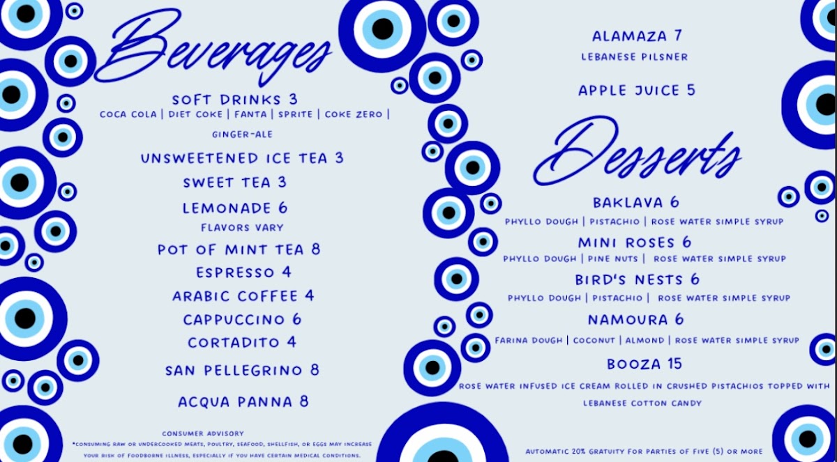 Menu Shaddai Fine Lebanese Cuisine-4
