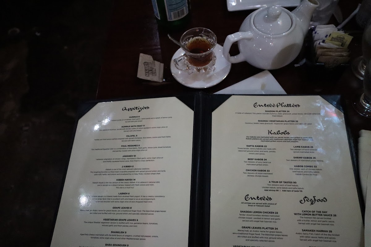 Menu Shaddai Fine Lebanese Cuisine-9