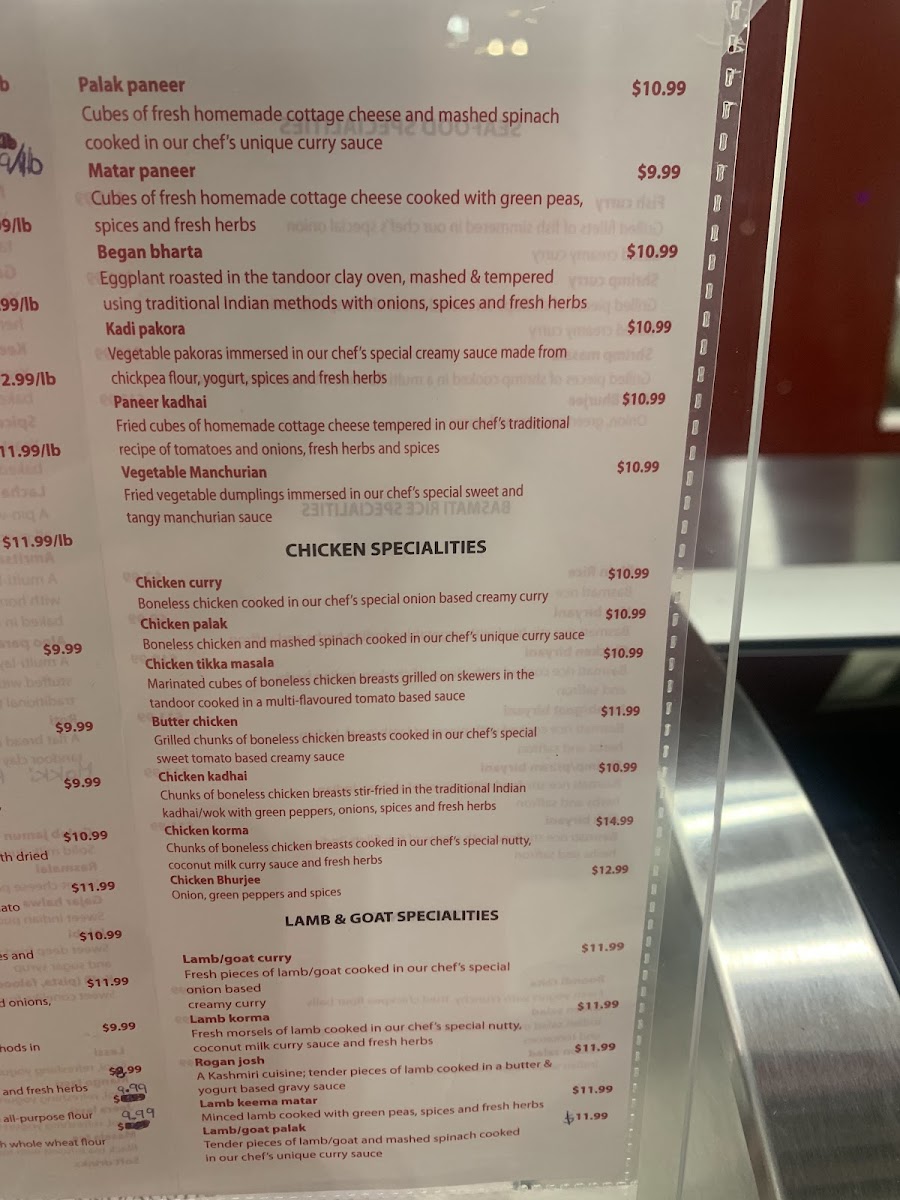 Menu Shahi Flavours Meat & Indian Food-3