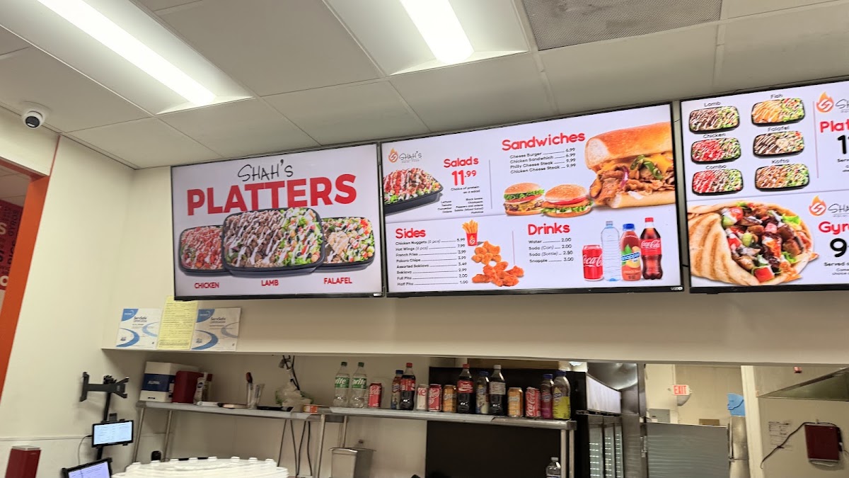 Menu Shah's Halal Food Walmart-3